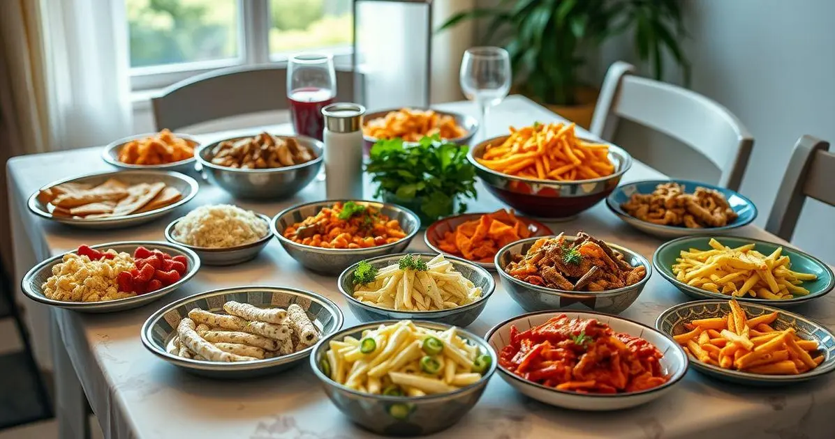 Quais os tipos de receitas que existem na gastronomia