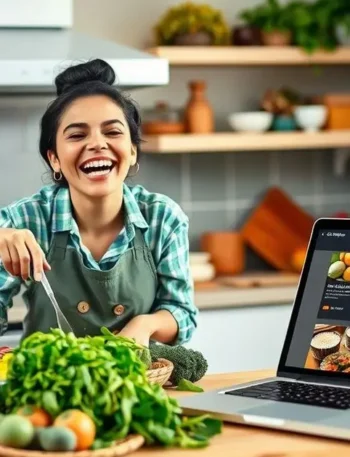 Quais sites têm receitas práticas para iniciantes
