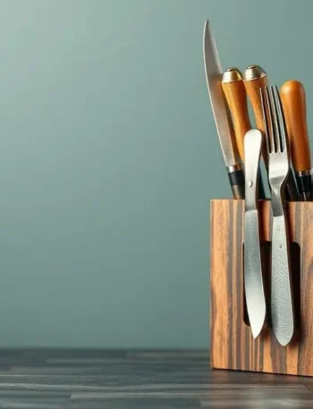 Cuidados com facas de cozinha: afiar, lavar e guardar