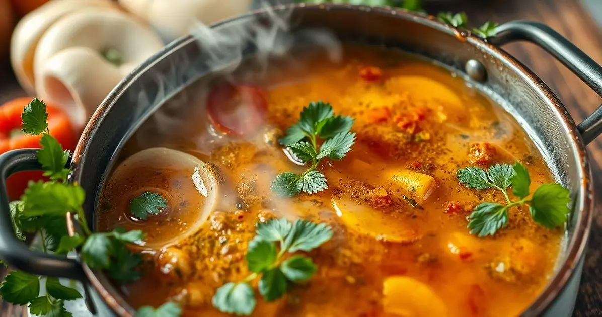 Como fazer caldo caseiro com sobras e temperos naturais